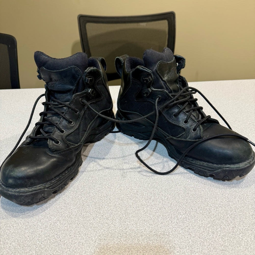 Danner Radical Striker Boots 45 Black GTX Danner 42900 Leather Men’s Size 8.5 - Picture 7 of 9